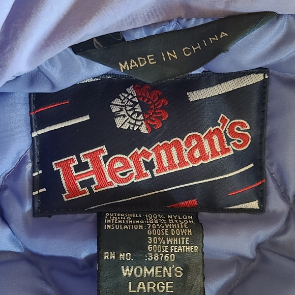 Vintage Herman's soft shell down jacket - Picture 4 of 10